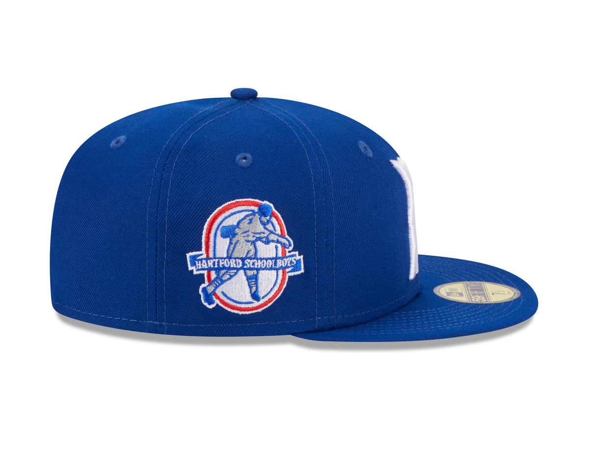 Hartford Yard Goats New Era On-Field YG Cap in Royal Blue 7 7/8