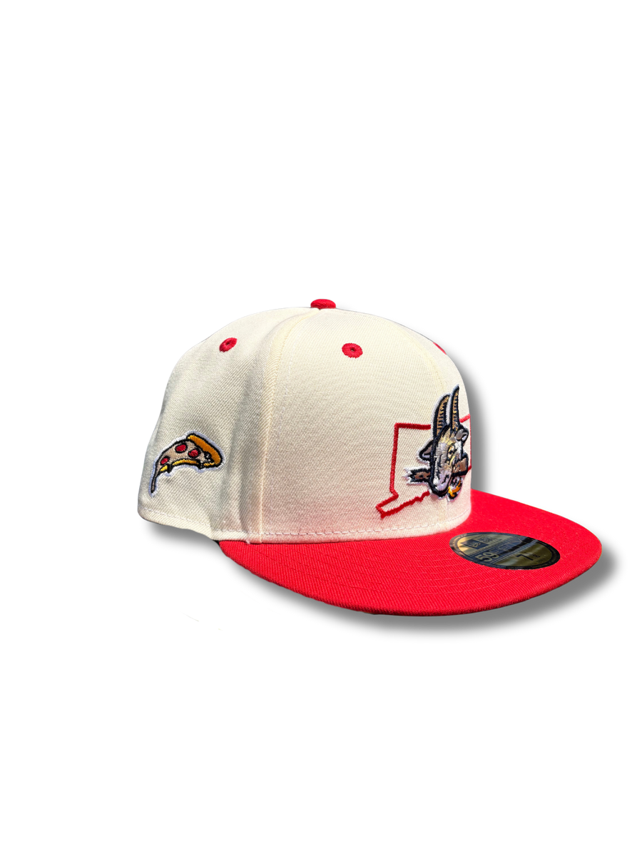 Hartford Yard Goats New Era Pizza Fitted Cap – Hartford Yard Goats