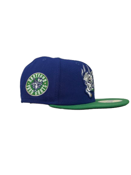 Hartford Yard Goats New Era Limited Edition Two Tone Charging Goat Fitted Cap