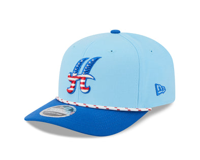 Hartford Yard Goats New Era Stars & Stripes '25 Snapback