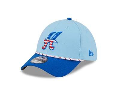 Hartford Yard Goats New Era Stars & Stripes '25 Flex Fit
