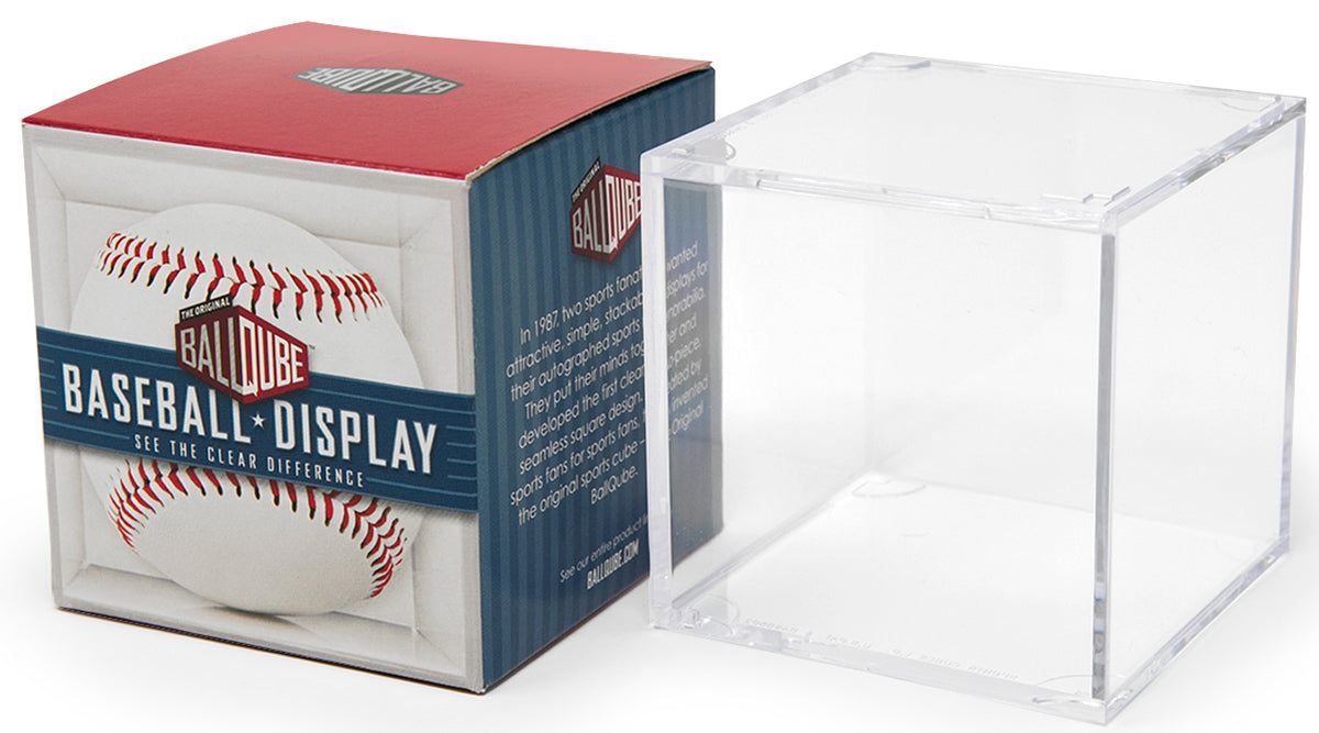 Hartford Yard Goats BallQube Baseball Display Case Hartford Yard