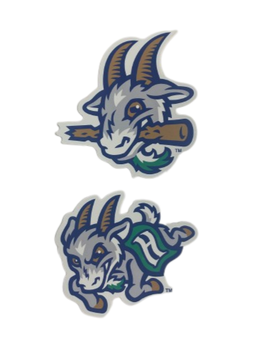 Hartford Yard Goats Double-Up Stickers