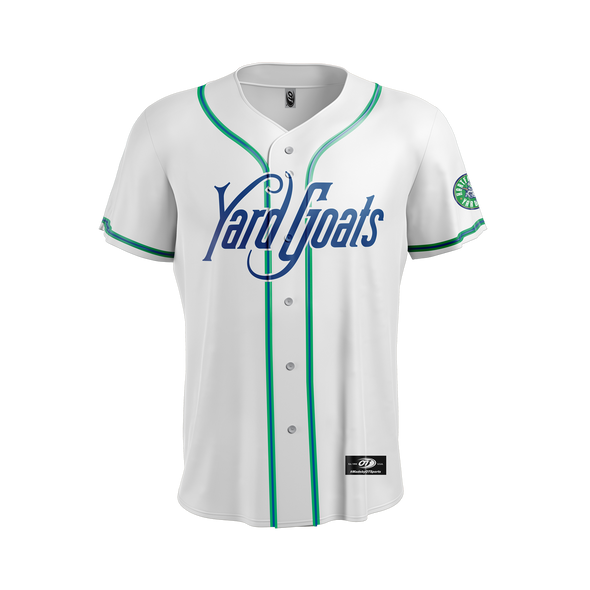 Hartford Yard Goats Youth Home Replica Jersey by OT Sports in White