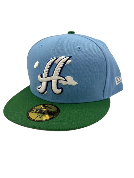 Hartford Yard Goats New Era Clouds LE Fitted cap