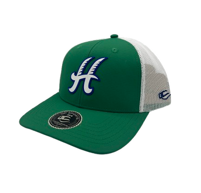 Hartford Yard Goats OC Sports Slugger Snapback - Green H Logo