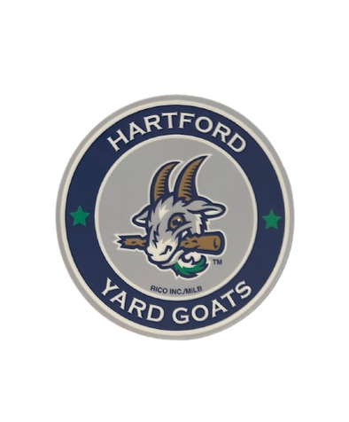 Hartford Yard Goats Circle Magnet