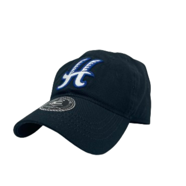 Hartford Yard Goats OC Sports Adjustable H Logo Cap in Navy