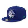 Hartford Yard Goats New Era On-Field Road Cap - 10 Year Patch