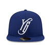Hartford Yard Goats New Era On-Field YG Cap in Royal Blue